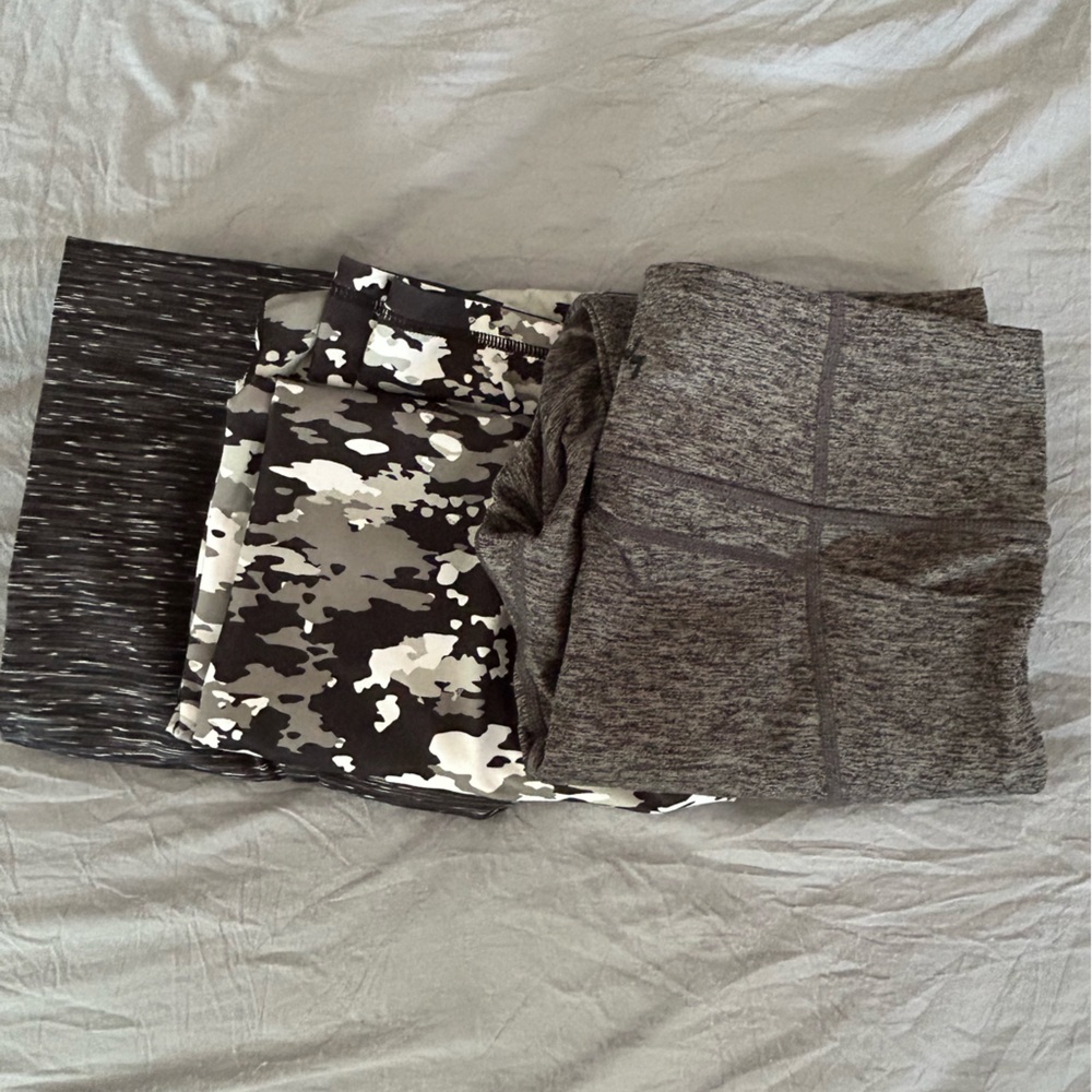 3 Women’s leggings size Medium